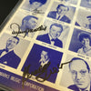 Buddy Greco Johnny Mathis & Connie Francis Signed Autographed Program