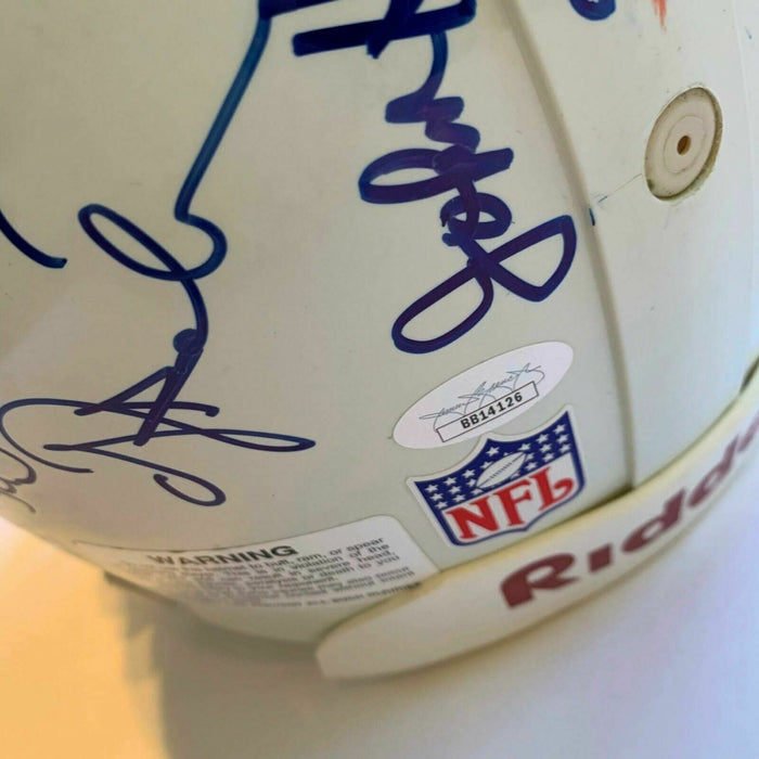Legendary Running Backs Multi Signed Full Size Helmet 29 Sigs Jim Brown JSA COA