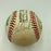 Lou Brock Signed Vintage National League Feeney Baseball Beckett Hologram