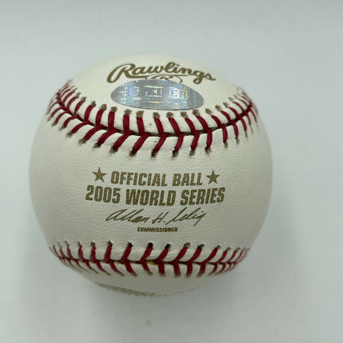 Jose Contreras Signed Official 2005 World Series Baseball With Steiner COA