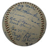 The Finest 1930 NY Yankees Team Signed Baseball Babe Ruth & Lou Gehrig JSA COA