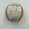 2001 Yankees Team Signed WS Baseball Derek Jeter Mariano Rivera 35 Sigs JSA COA