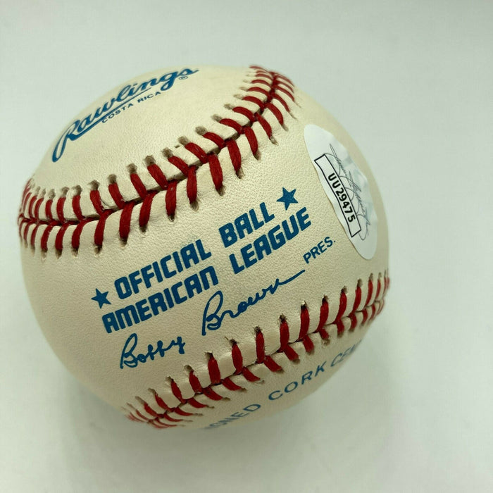 Minnie Minoso "#9" Hall Of Fame Signed American League Baseball JSA COA