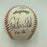 Carlton Fisk "Fisk Pole" & Johnny Pesky "Pesky Pole" Signed 2004 WS Baseball JSA