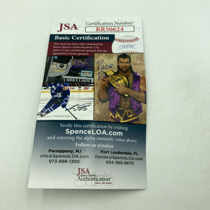 Don Larsen Signed American League Baseball JSA COA