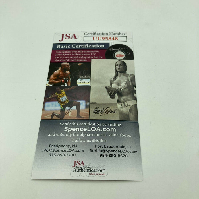 Ralph Kiner Signed Autographed Baseball With JSA COA