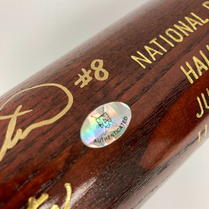 Gary Carter Signed 2003 Hall Of Fame Induction Game Model Baseball Bat JSA COA