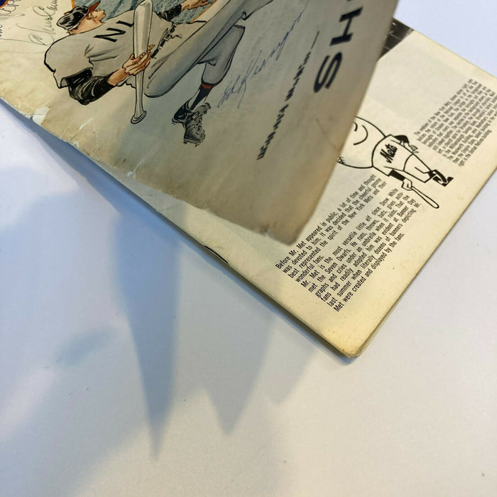 1964 New York Mets Signed Vintage Yearbook