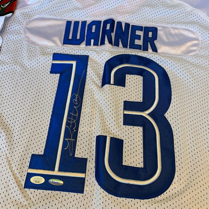 Kurt Warner Signed Authentic Reebok Game Model 2009 Pro Bowl Jersey With JSA COA