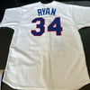 Nolan Ryan 7th No Hitter 5-1-1991 Signed Texas Rangers Authentic Jersey Steiner