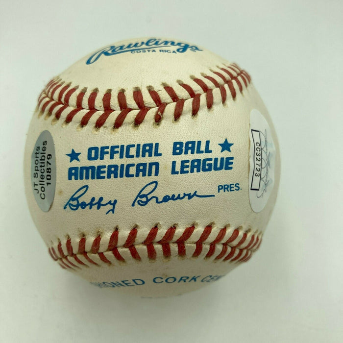 Nice Yogi Berra Signed Official American League Baseball With JSA COA