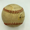 Charles Chick Fullis Single Signed 1920's Baseball 1934 St. Louis Cardinals