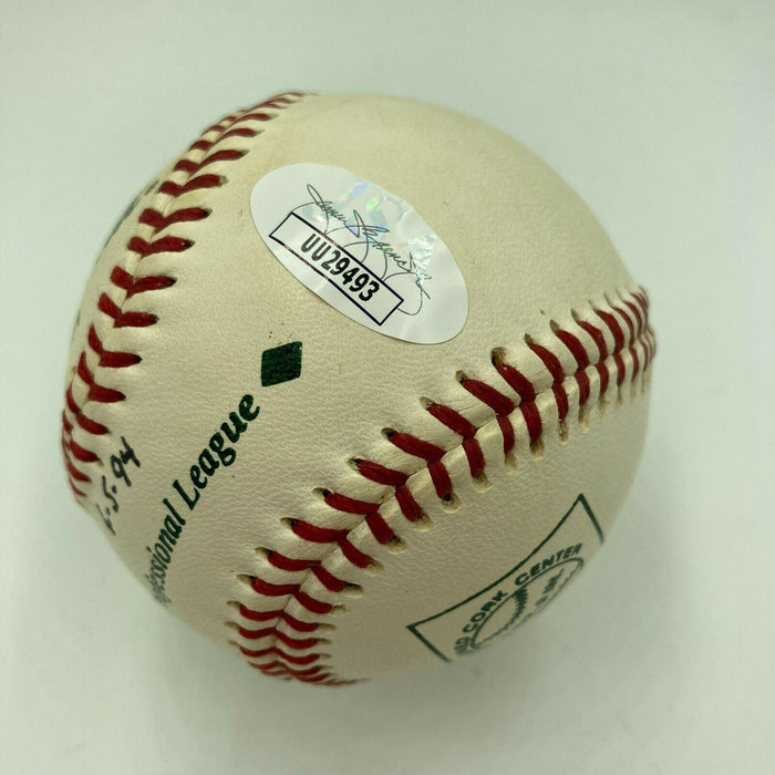 Jason Varitek Pre Rookie 1994 Signed Baseball With JSA COA