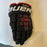 Brent Seabrook Signed Game Used Bauer Hockey Glove Chicago Blackhawks JSA COA