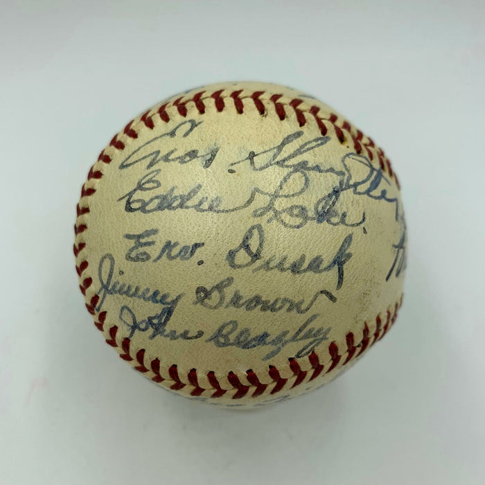 Beautiful 1941 St. Louis Cardinals Team Signed Baseball PSA DNA COA