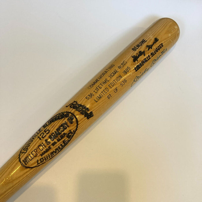 Mickey Mantle Signed 536 Home Runs Louisville Slugger Baseball Bat JSA COA