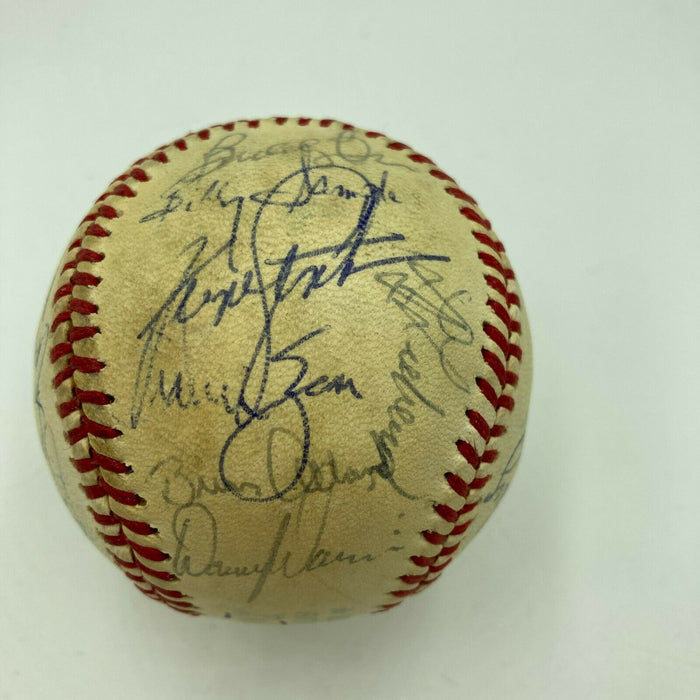 1979 Texas Rangers Team Signed Official American League Baseball PSA DNA COA