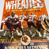 1988 washington Redskins Super Bowl Champs Team Signed Wheaties Box JSA COA