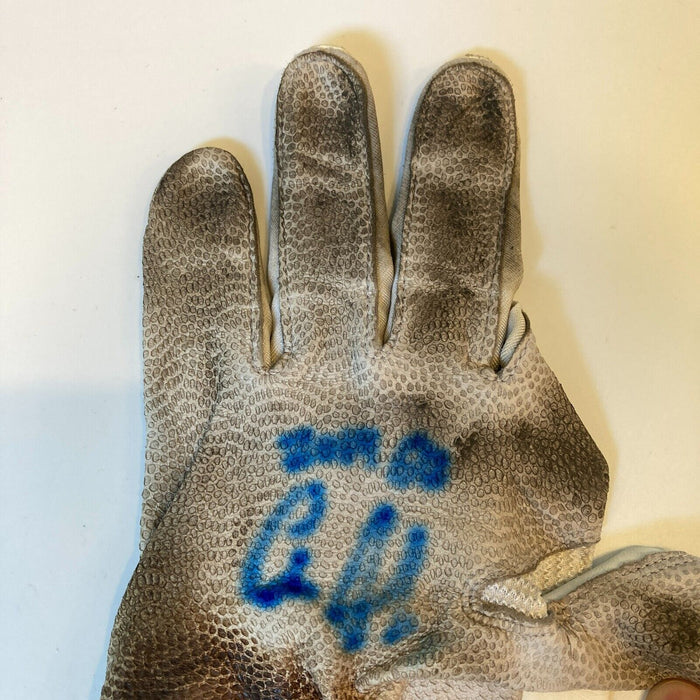 Aaron Judge Signed Game Used Batting Glove With JSA COA New York Yankees