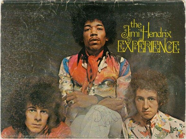 Jimi Hendrix Signed The Jimi Hendrix Experience Music Program With JSA COA