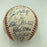 2001 New York Yankees Team Signed W.S. Baseball Derek Jeter Rivera Steiner COA