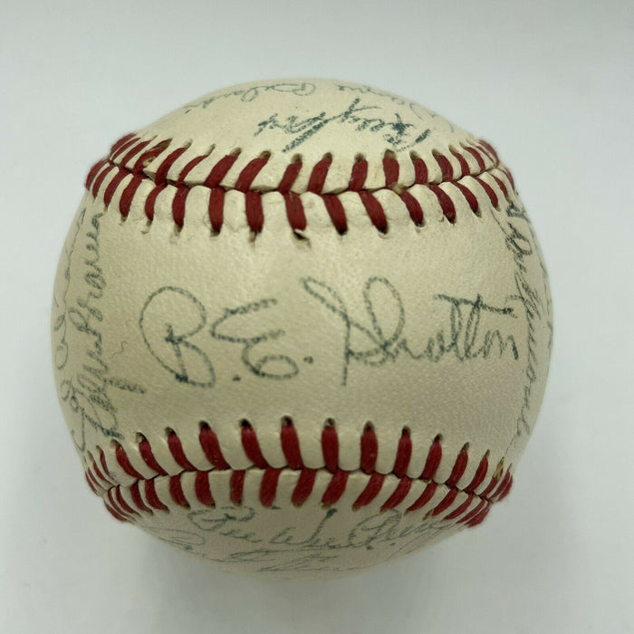 Jackie Robinson Roy Campanella 1950 Brooklyn Dodgers Signed Baseball PSA DNA COA