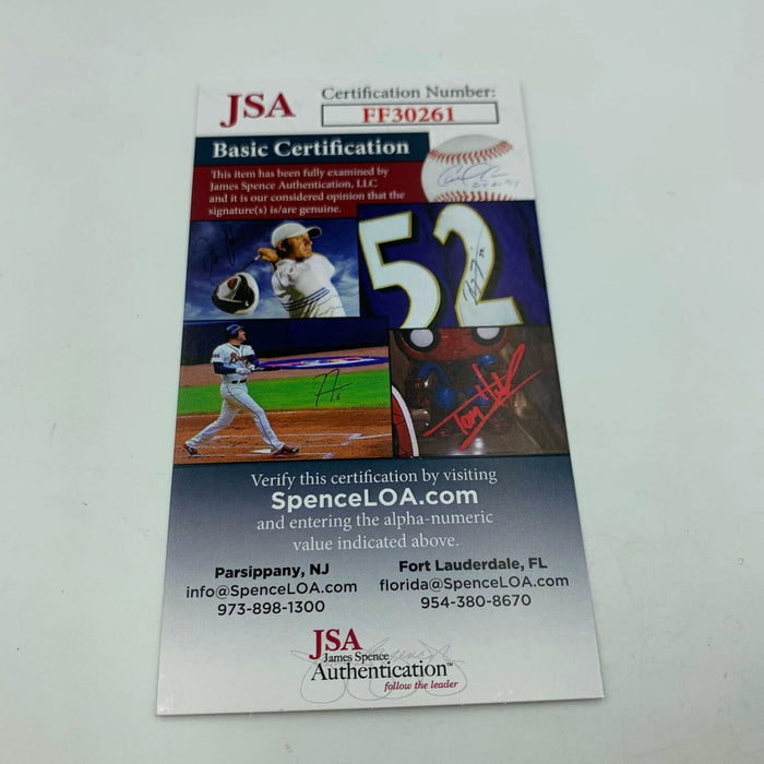 Paul Molitor Hall Of Fame 2004 Signed Autographed Baseball With JSA COA