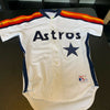 Nolan Ryan Signed Vintage Houston Astros Game Model Jersey With JSA COA
