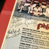 1980 Philadelphia Phillies World Series Champs Team Signed 16x20 Photo PSA DNA