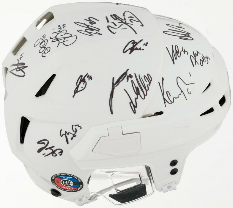 2018 Washington Capitals Stanley Cups Champions Team Signed Helmet Fanatics Holo