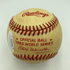 1986 New York Mets World Series Champs Multi Signed World Series Baseball JSA