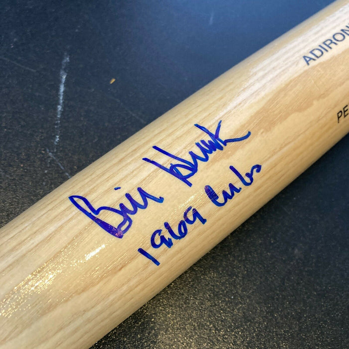 Bill Heath Signed Adirondack Baseball Bat 1969 Chicago Cubs With JSA COA