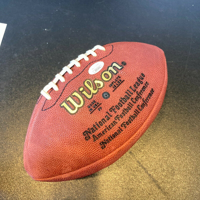 Beautiful Walter Payton #34 Signed Official Wilson NFL Football With JSA COA