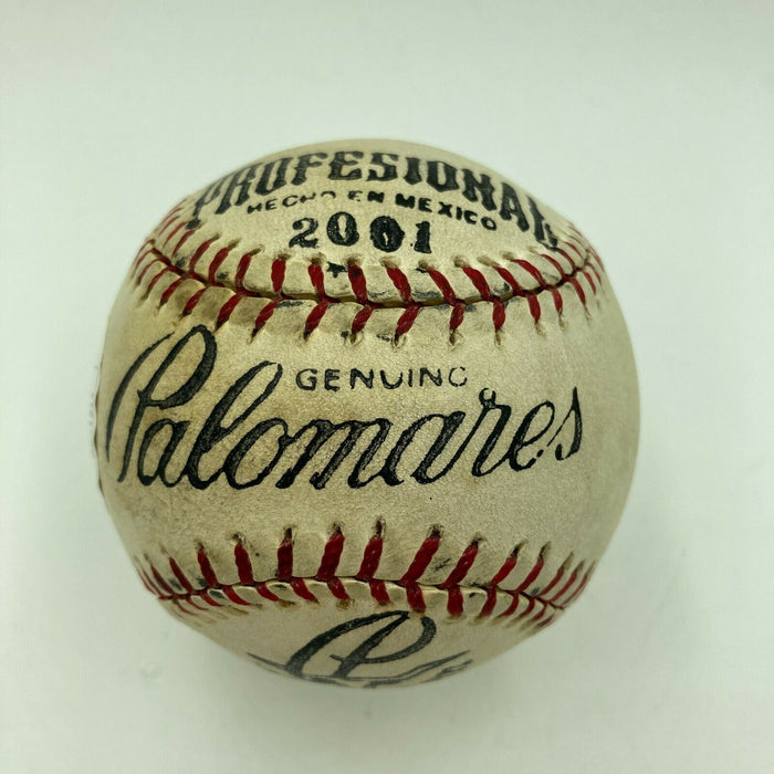 Rare 1970's Fernando Valenzuela Pre Rookie Signed Mexican League Baseball JSA