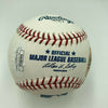 Tom Glavine Signed Heavily Inscribed Stat MLB Baseball With JSA COA