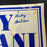 Rudy Giuliani Signed Autographed Original 1993 NYC Mayor Campaign Sign JSA COA