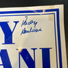 Rudy Giuliani Signed Autographed Original 1993 NYC Mayor Campaign Sign JSA COA