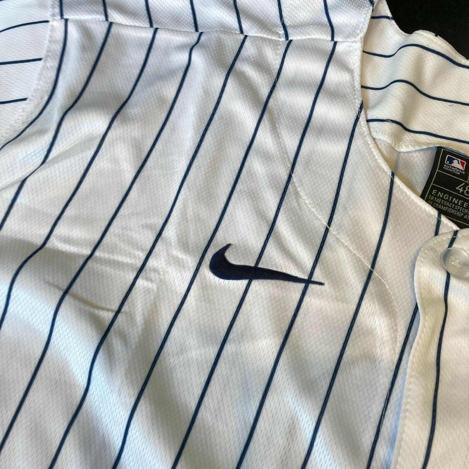 Derek Jeter Nike Authentic Collection New York Yankees Jersey Size 48 —  Showpieces Sports