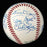 Stunning Mickey Mantle Joe Dimaggio 1940's-50's Yankees Signed Baseball JSA COA