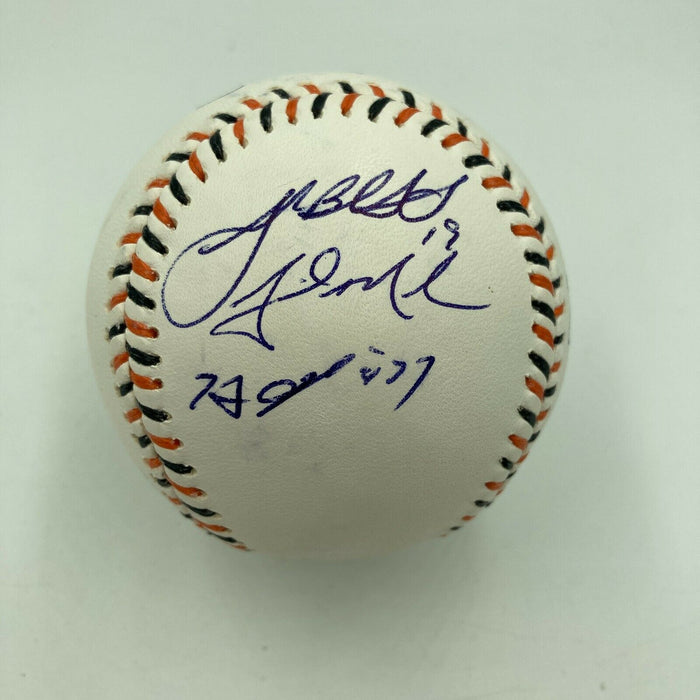 2007 All Star Game Signed Baseball Ichiro Suzuki Justin Verlander MLB Hologram
