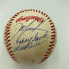 1986 New York Mets World Series Champs Team Signed World Series Baseball JSA