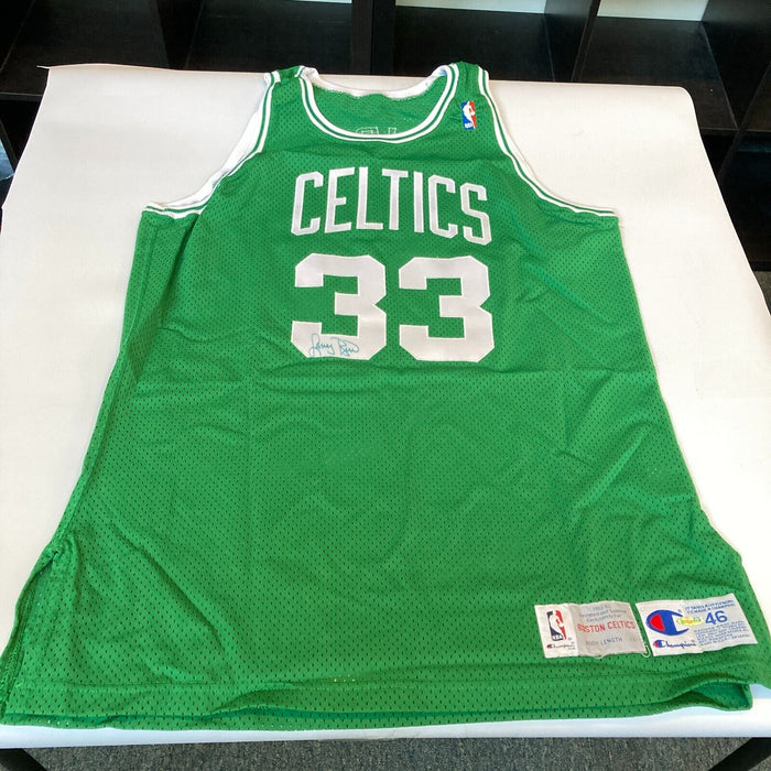 Larry Bird Signed 1992-93 Boston Celtics Pro Cut Game Model Jersey UDA COA