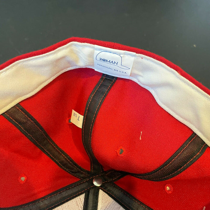 Robin Roberts HOF 1976 Signed Inscribed Philadelphia Phillies Hat JSA COA