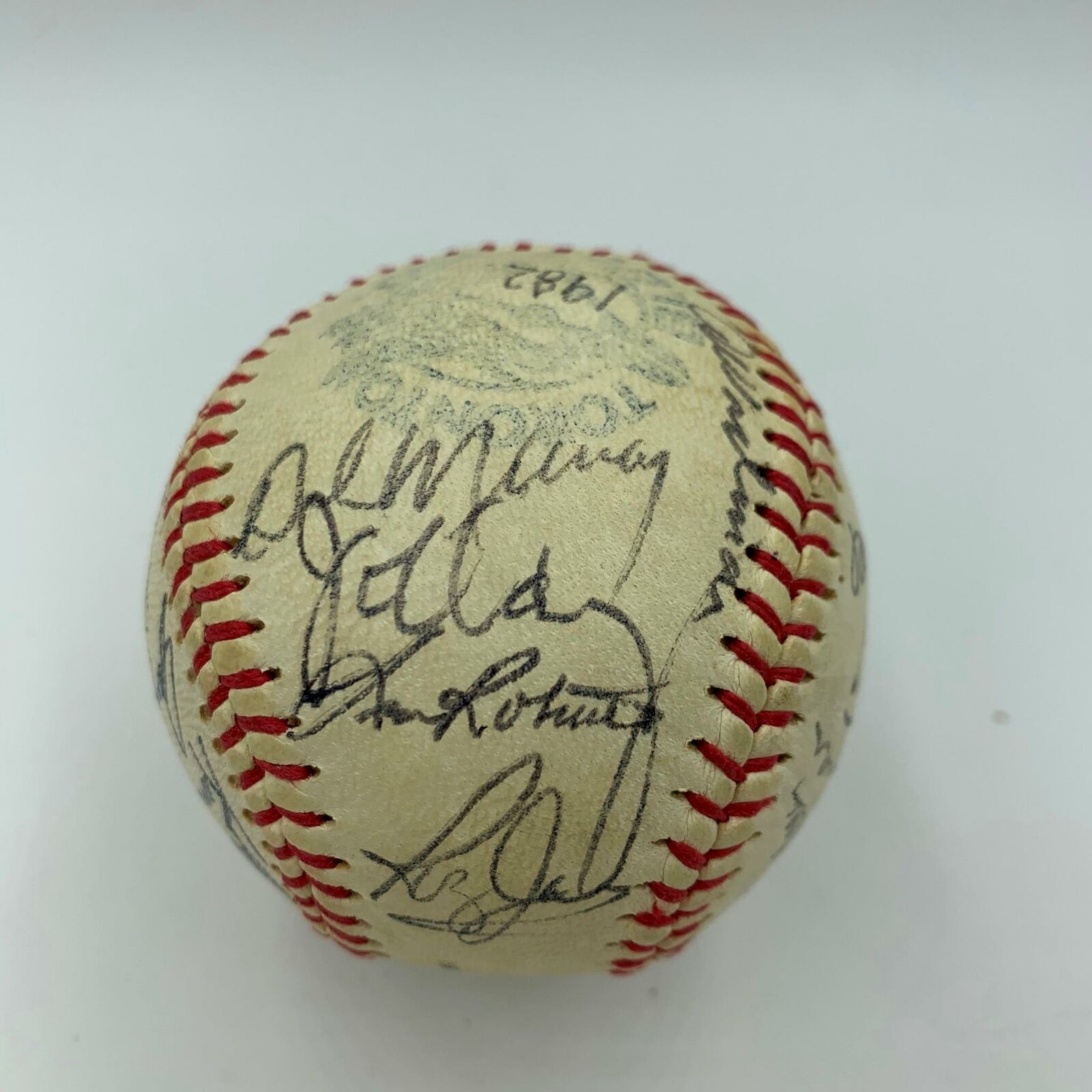 Baseball, signed at the 1982 All Star Game