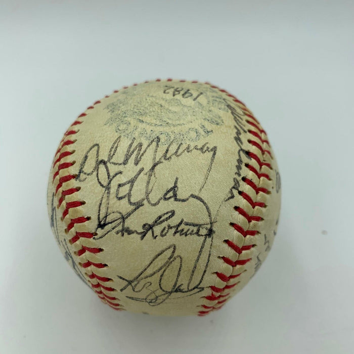1982 Toronto Blue Jays Team Signed Autographed Baseball RARE