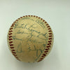 Ernie Banks Rookie 1954 Chicago Cubs Team Signed National League Baseball JSA