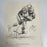 Lee Roy Selmon Signed 1981 Shell Oil Art Print Tampa Bay Bucs 10.75x13.5 JSA COA