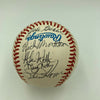 1993 New York Yankees Team Signed Baseball Don Mattingly Wade Boggs Steve Howe