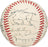 1951 New York Giants Team Signed Baseball PSA DNA Autograph Grade MINT 9