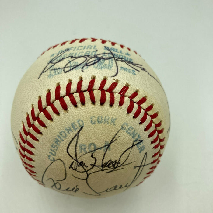 Beautiful 1979 New York Yankees Team Signed American League Baseball JSA COA